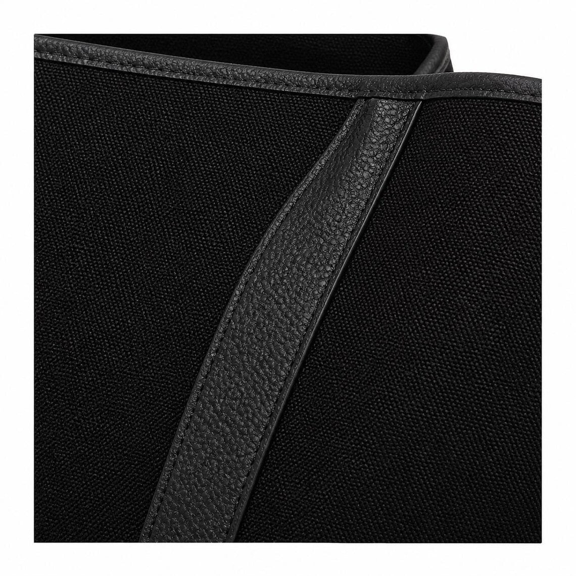 Top Grain Leather Structured Work Tote Bag